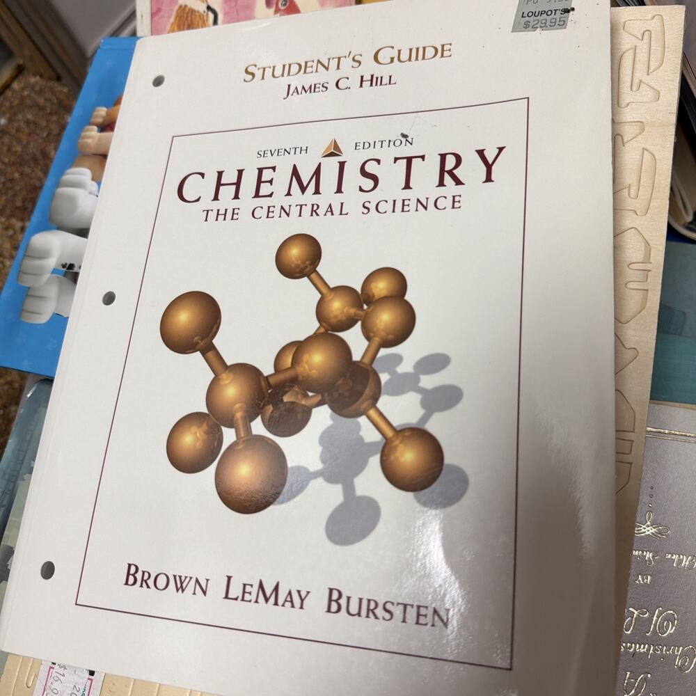 Chemistry: The Central Science - Hardcover‎ By Brown, Theodore L - Like New